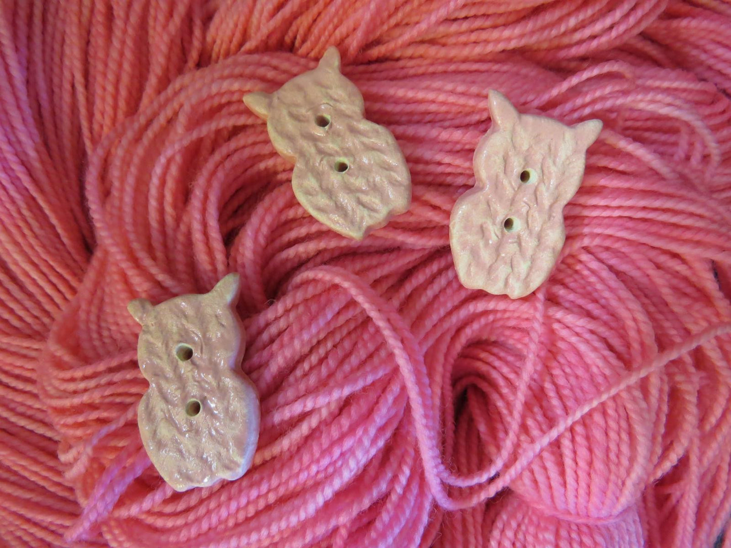 Owl buttons
