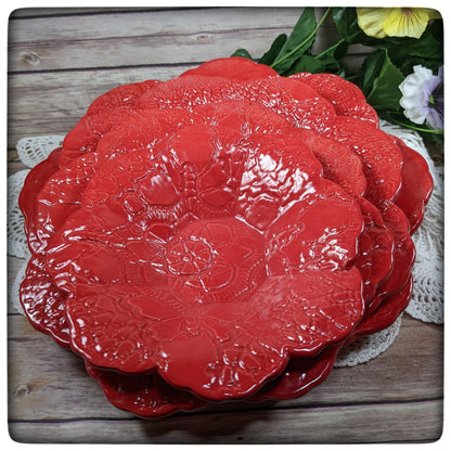Crocheted Doily bowl (Marie style; 6.75 inch)
