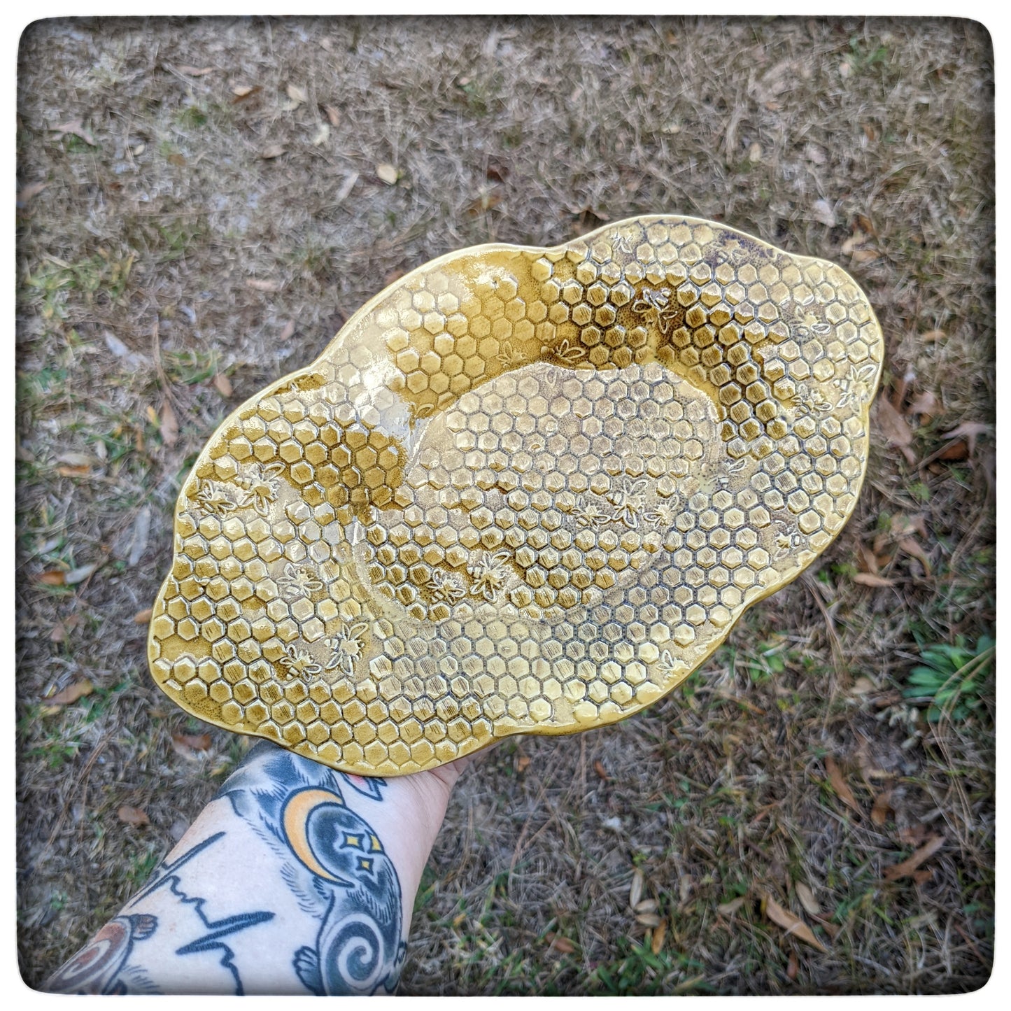 Honeycomb Oval Nesting dishes